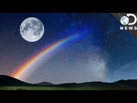 Video: Kan een waarnemer een regenboog op de maan zien?