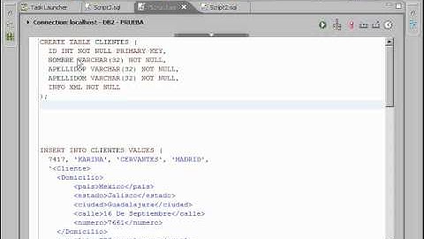 db2 certificación, Obtener datos xml en db2