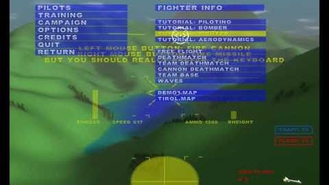 GL117 - Free OpenGL and SDL-based action flight simulator