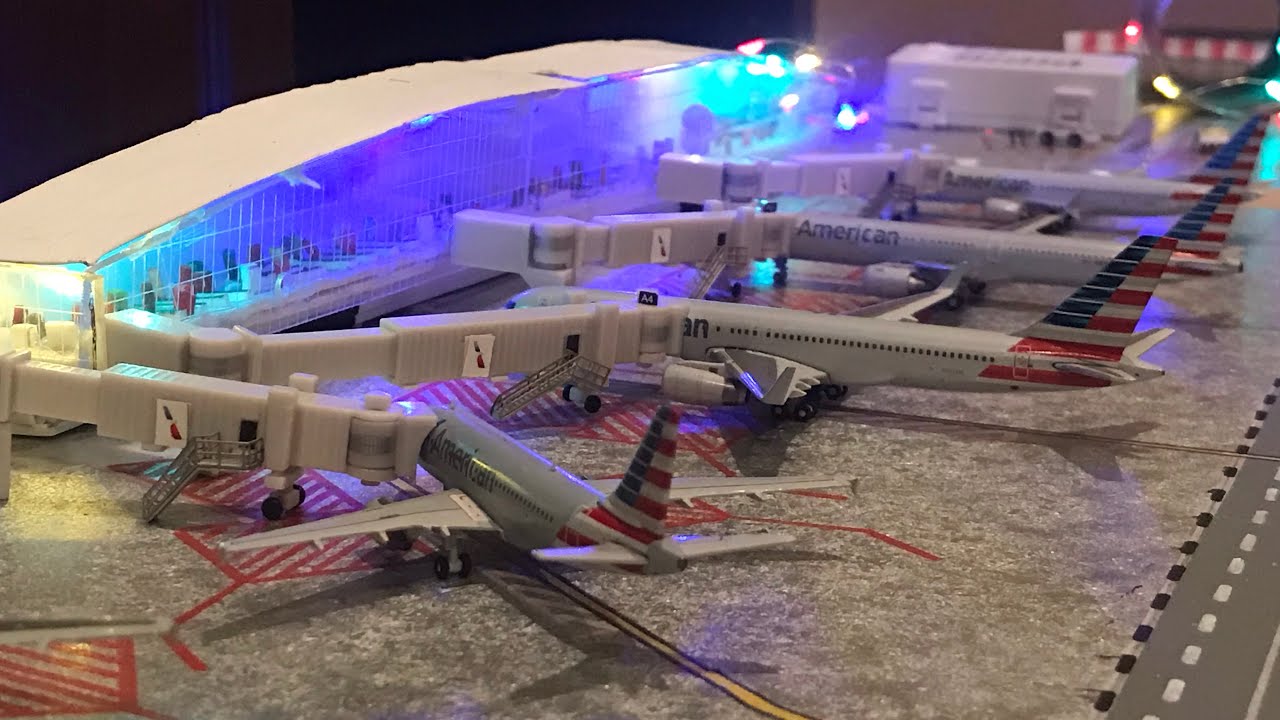 how-to-build-a-model-airport-terminal-part-2-youtube