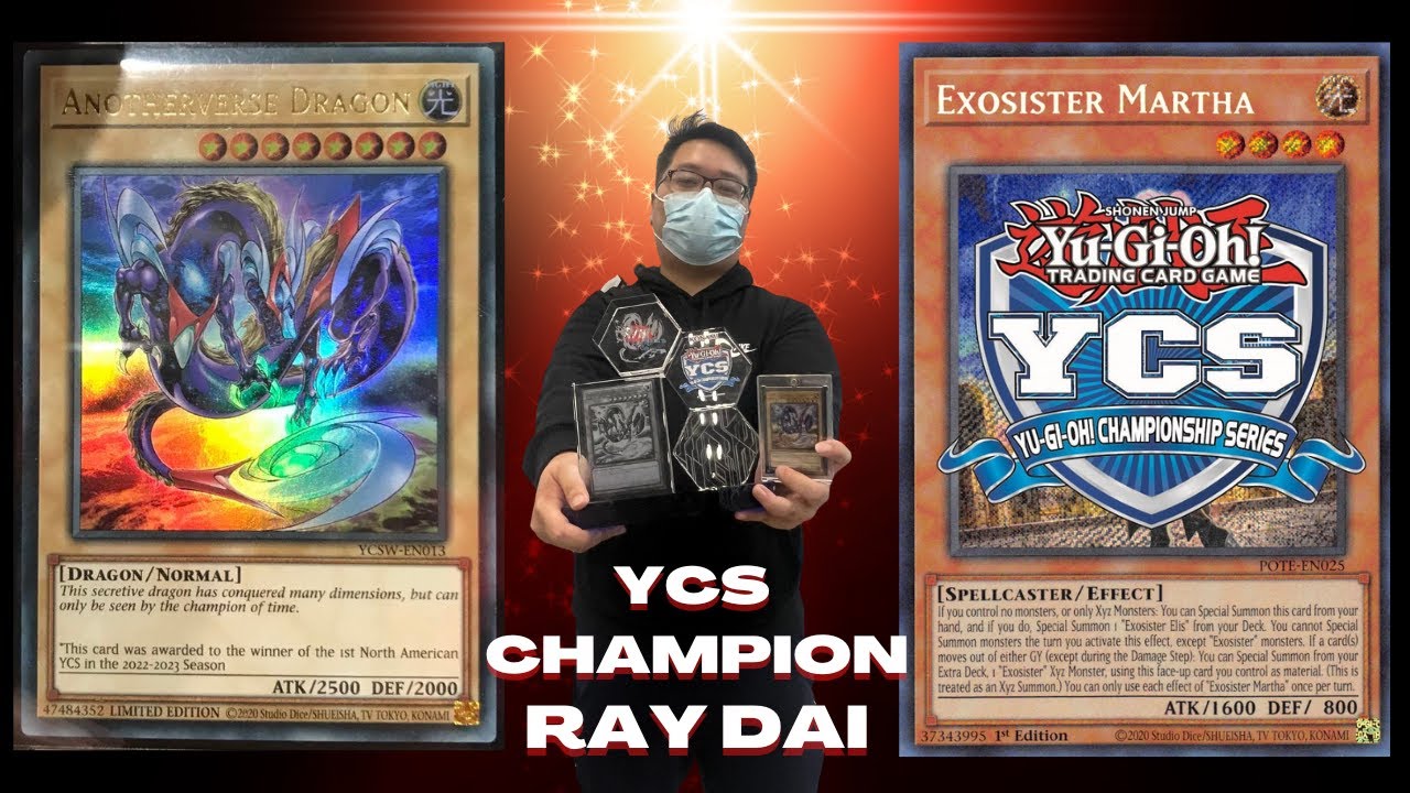 YCS NIAGARA CHAMPION Ray Dai's 1st Place Exosister Deck Profile YouTube