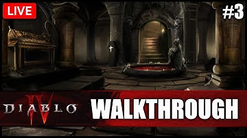 🔴Diablo 4 Full Game Walkthrough Part 3 - Playing as Rogue