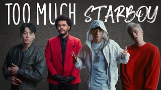 Too Much x Starboy (Fabri Bosco Mashup) - Kid LAROI, Jung Kook, Central Cee x The Weeknd & Daft Punk