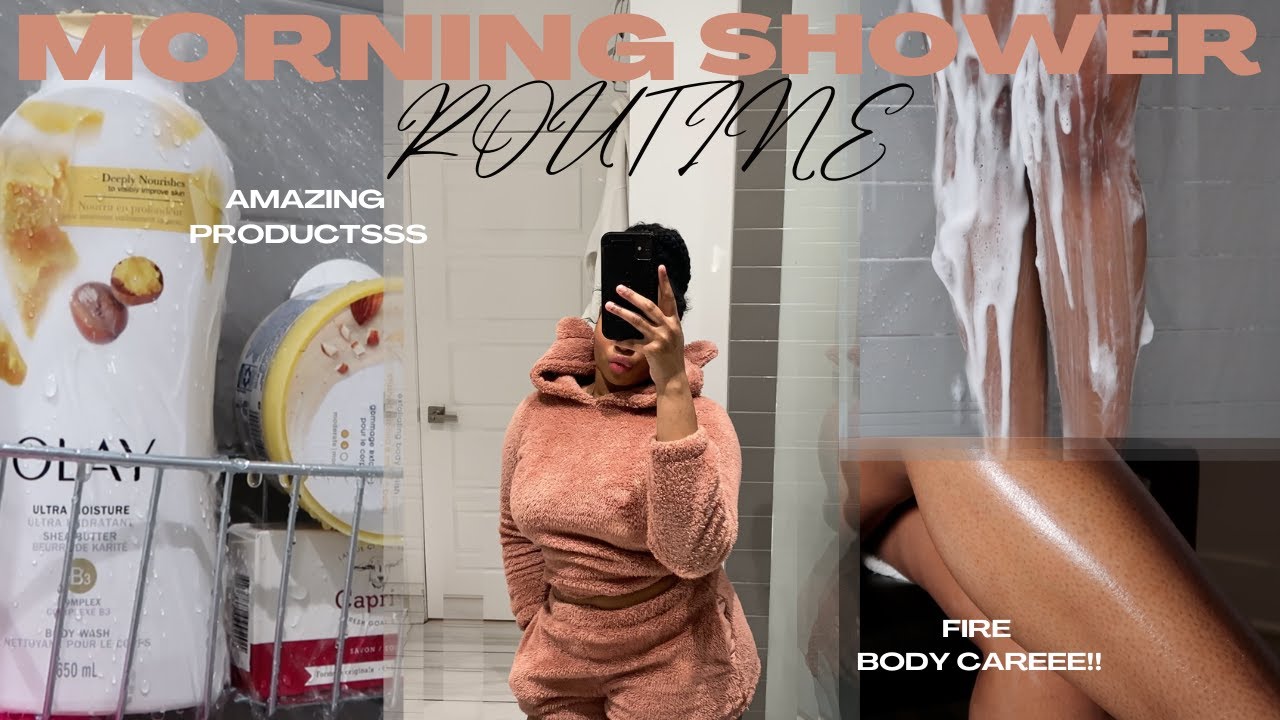 MY MORNING SHOWER ROUTINE BODY CARE & FEMININE HYGIENE FATOUU SOW