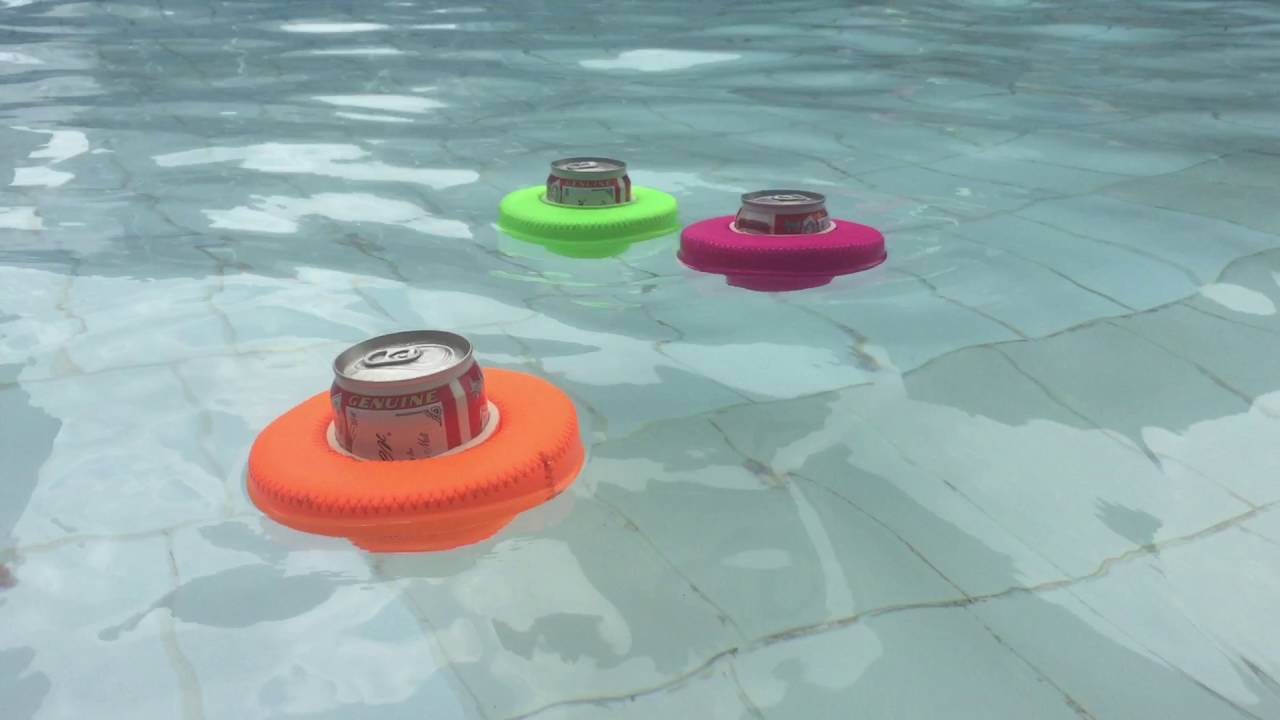 Lok Tin Neoprene Float can cooler holder koozie YouTube