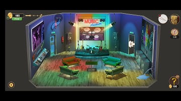 Rooms & Exits Level 11 Chapter 4 Music Museum Walkthrough Gameplay Android,iOS 