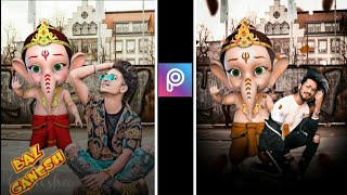 Picsart Ganesh Chaturthi special photo editing // Ganesh Photo editing tutorial in PicsArt 2020 screenshot 3