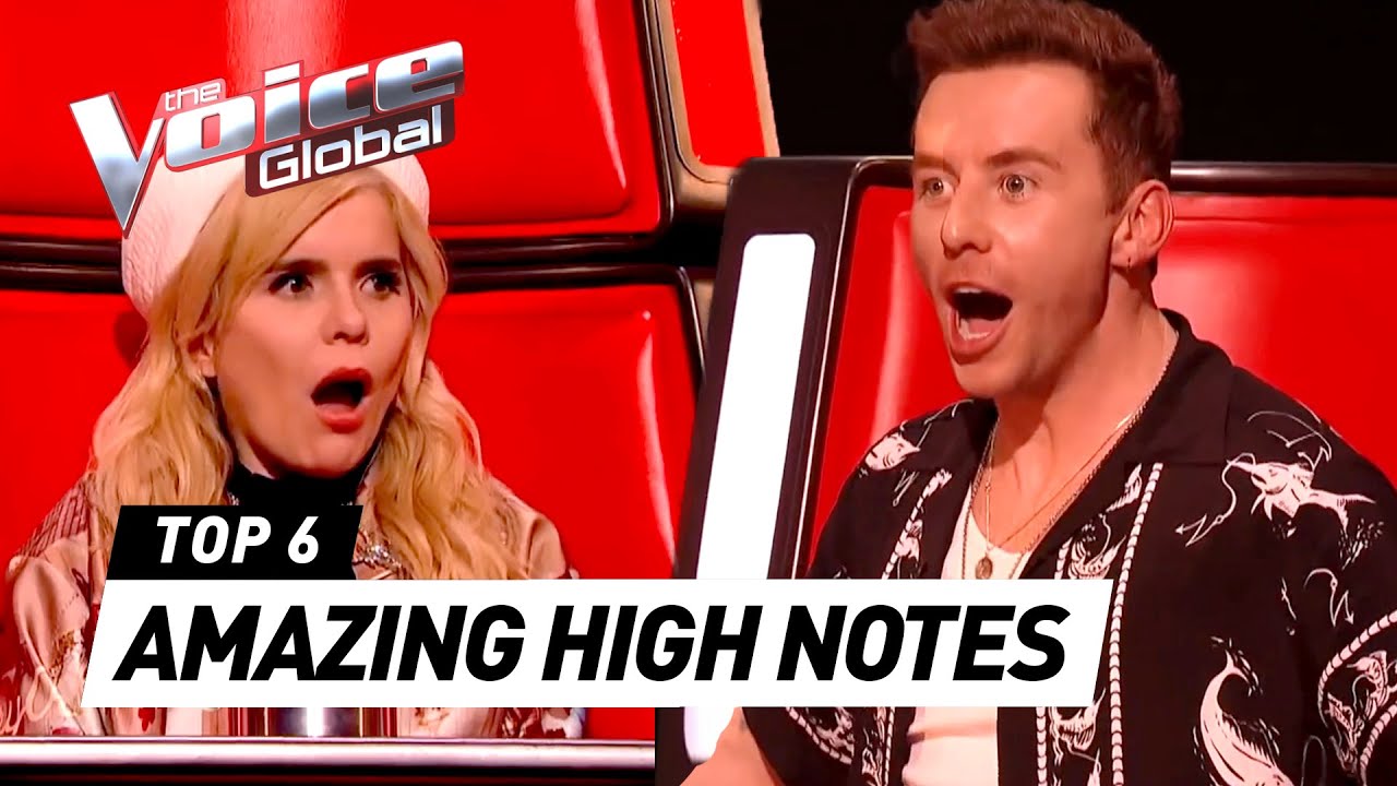 OUTSTANDING HIGH NOTES in The Voice Kids