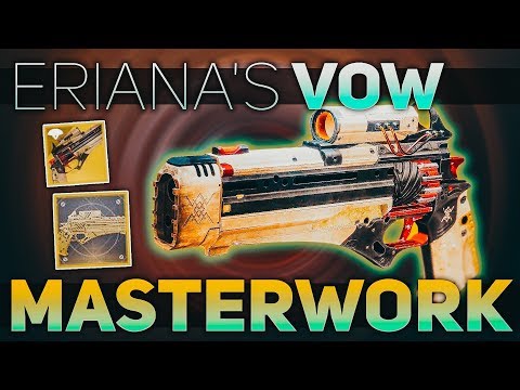 Eriana S Vow Masterwork Exotic Catalyst Review Destiny 2 Shadowkeep