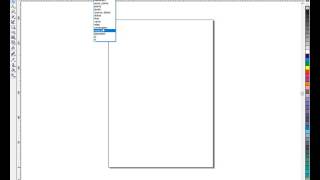 How to set paper size A4 in Corel Draw screenshot 4