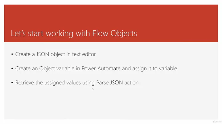 Working with Object variables | Microsoft Power Automate (Flow) Crash Course