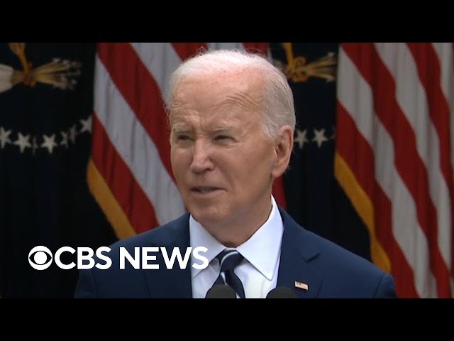 Biden announces increased tariffs on some goods from China