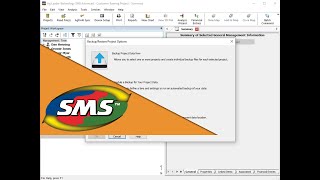 Creating and Restoring Backup Files in SMS™ screenshot 5