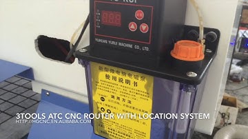 3tools ATC CNC router with vacuum & T slot table and location system