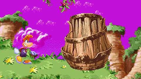 Rayman 3 (GBA / Game Boy Advance)  - Vizzed.com GamePlay