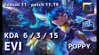 EuwサーバーD1Duo Stealdfm Evi ポッピーPoppy Vs セトSett Top - Patch11.19 Euw Rankedlol