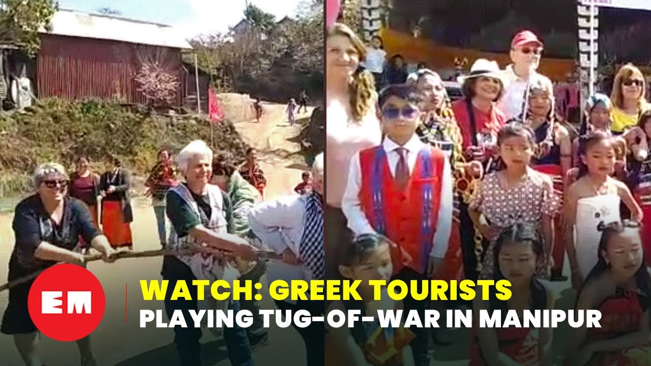 WATCH: How global tourists enjoy indigenous games in Manipur