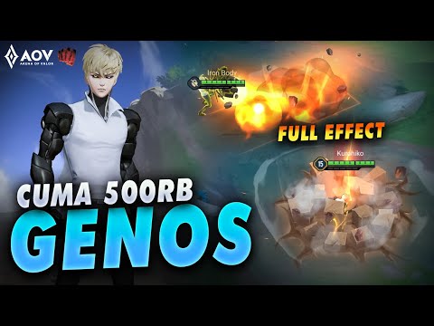Video Ada Genos di AOV, Kolaborasi Dengan Anime One Punch... - youtube