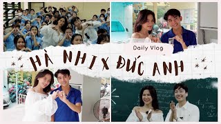 Hà Nhi x Đức Anh | Daily Vlog | Đột nhập trường học gây bất ngờ cho Fan