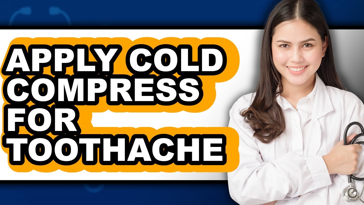 How to Apply Cold Compress for Toothache (updated) - YouTube