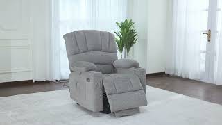 MCombo Power Lift Recliner Chair Model 7095 |  Display video