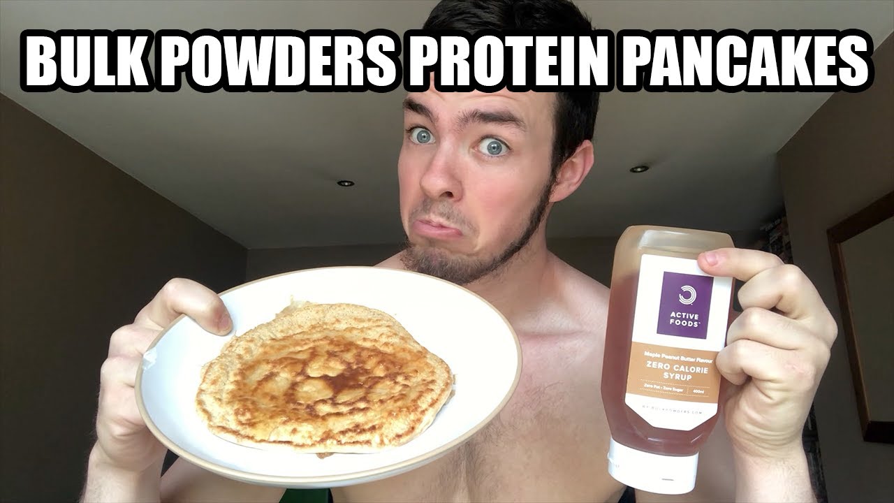 BULK POWDERS PROTEIN PANCAKES REVIEW! - YouTube