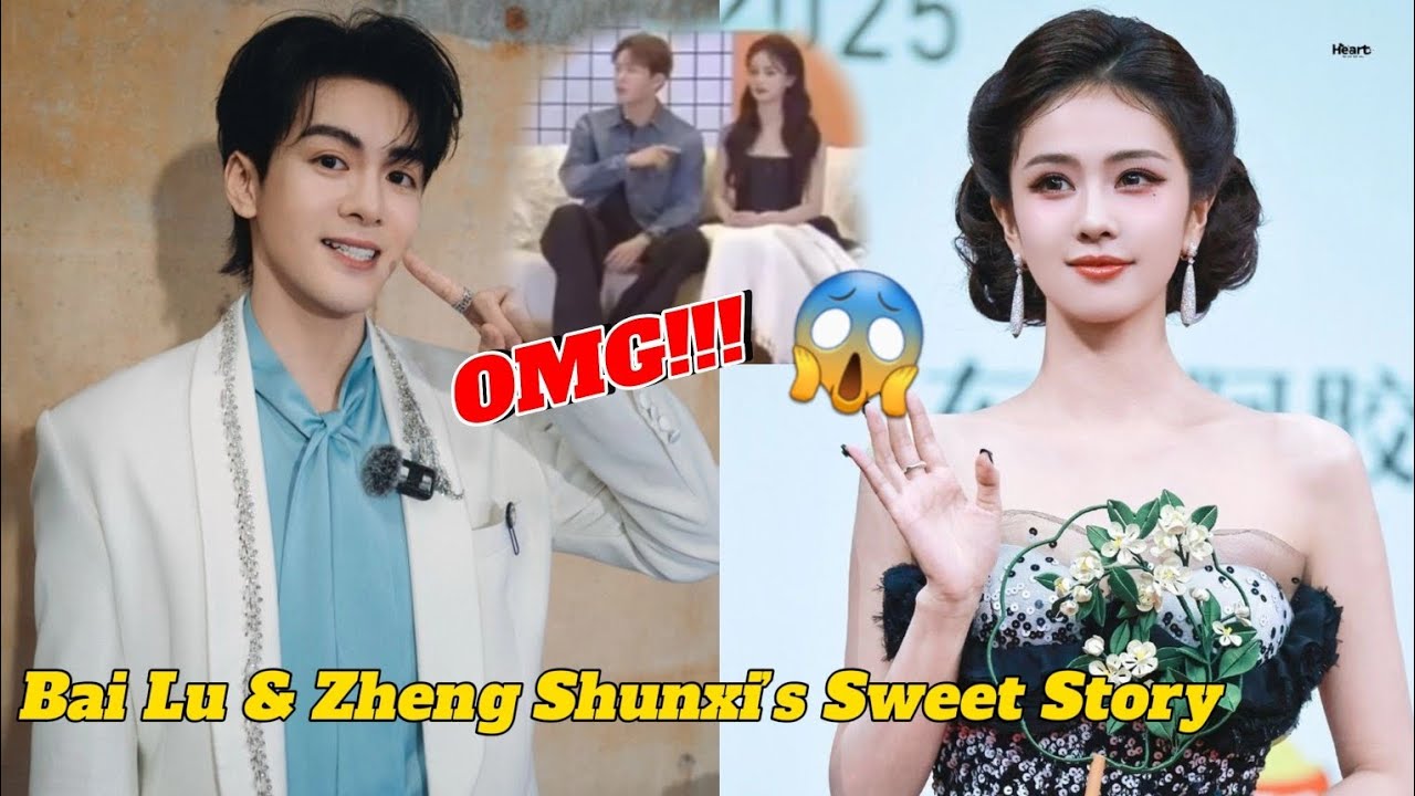 Bai Lu and Zheng Shunxi’s Heartwarming Confession Behind the Scenes💖