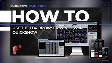 How to Use the FB4 Browser Window in QuickShow