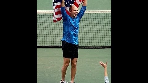 huge return, agassi vs chang