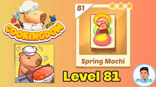 Cookingdom level 81 solution walkthrough ( spring mochi ) 