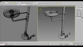 How To Modeling A Laboratory Gas Pipe In 3ds Max