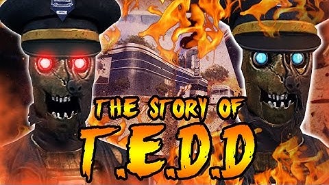 The Story of T.E.D.D! TRANZIT BUS DRIVER SECRETS! Call of Duty Black Ops 2 Zombies Storyline