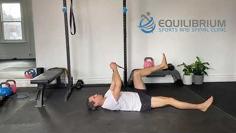 Ashburton Osteopath - Pallof Press with Dead Bug Leg