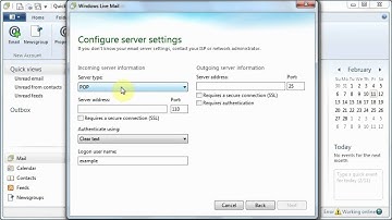 Netsync - Setup Windows Live Mail 2011 (POP3)