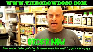 LEARN TO GROW CANNABIS BY EXAMPLE - CALL THE GROW BOSS WEEKEND WEBCAST @10AM WITH QUESTIONS