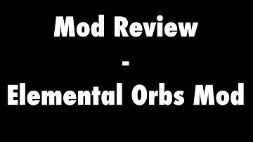 Minecraft: Mod Review: Elemental Orbs Mod