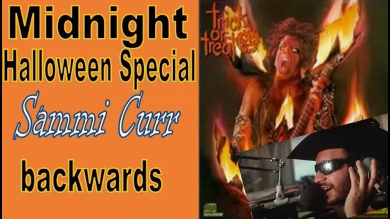 Midnight Halloween special Sammi Curr, backwards with Gene Simmons