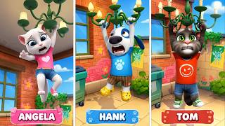 Talking Tom 2026 Vs Talking Angela Vs Talking Hank | Tom's Moves! Concept Gameplay Part 3