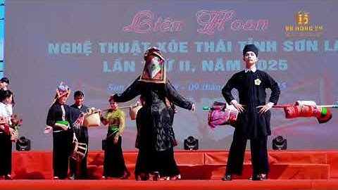 Giải nhất trình diễn trang phục dân tộc thái tại liên hoan xòe thái tỉnh Sơn La 2025