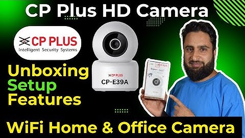 CP Plus Wifi Camera | CP Plus E39A Ezykam 360 Degree Wifi Security Camera