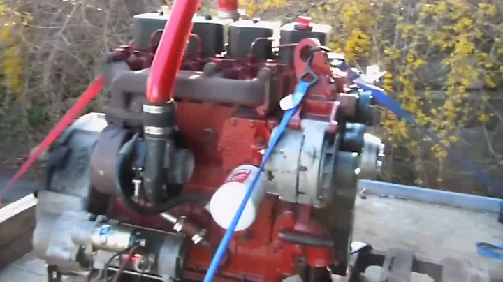 Cummins 4bt 3.9 test run