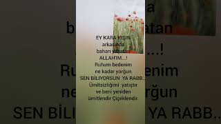 Allah'a güven hüzünlü sözler #dua #keşfet #keşfetbeniöneçıkar