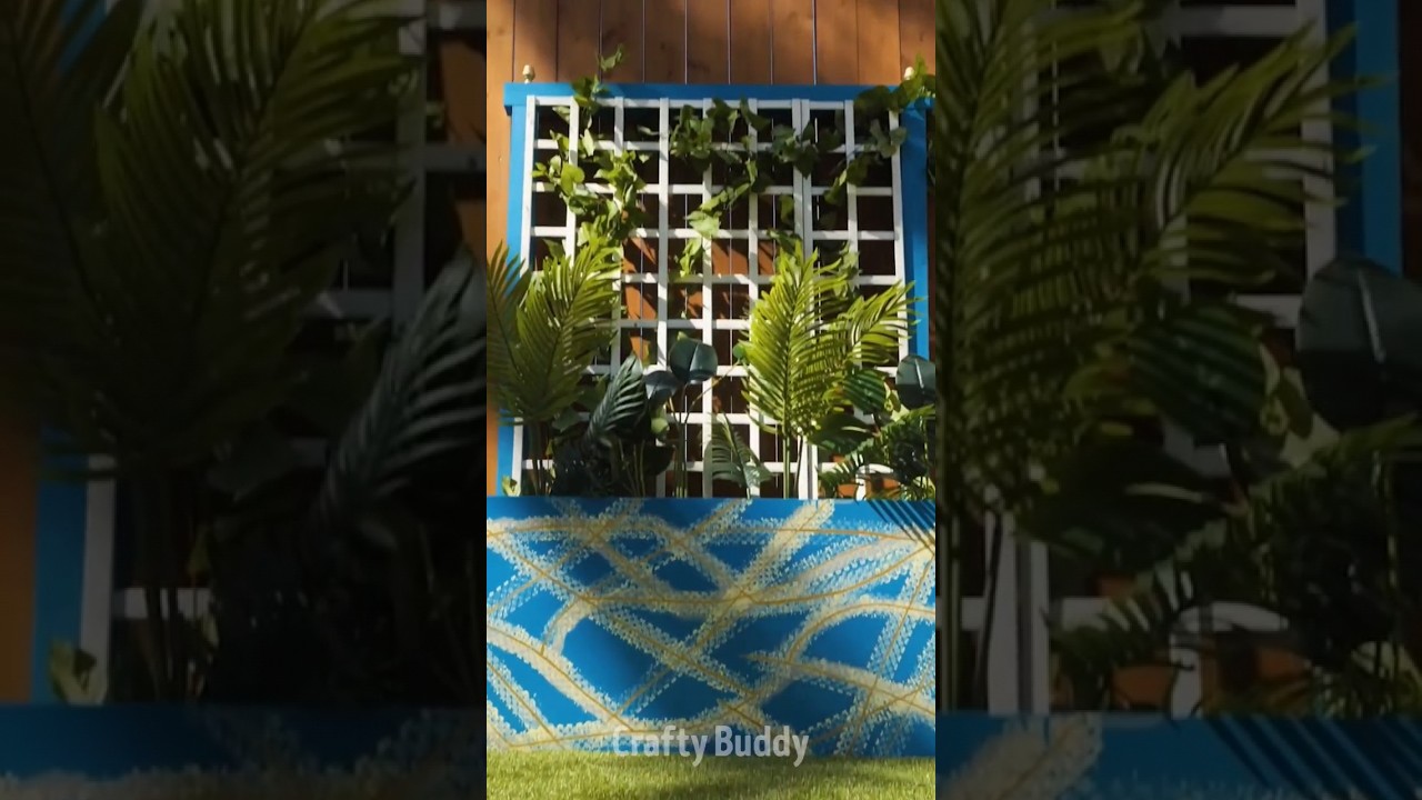 Upcycling Project: Metal Cabinet Reimagined as a Chic Backyard Decoration! 🌼🔩