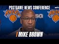 Mike Brown praises gutsy Knicks defensive effort in win over the 76ers