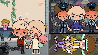 Poor Golden Hair Girl Loved The Boy Who Saved Her🥺💔 |Toca Life Story | Toca Life World🌎 | Toca Boca