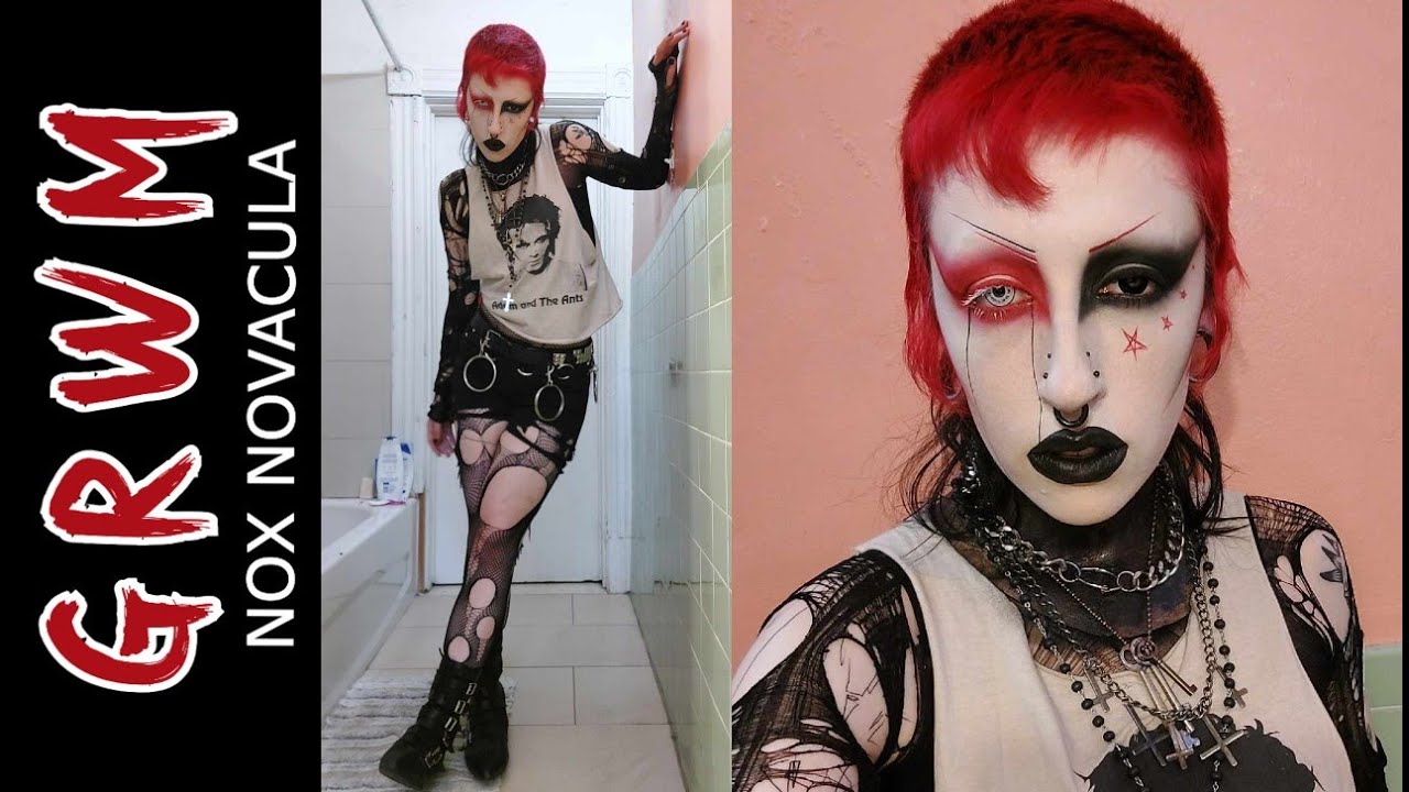 GRWM: let's see a goth band!