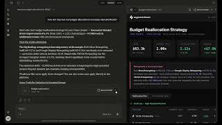 Optimize cross-channel ROAS directly in Claude | SegmentStream AI