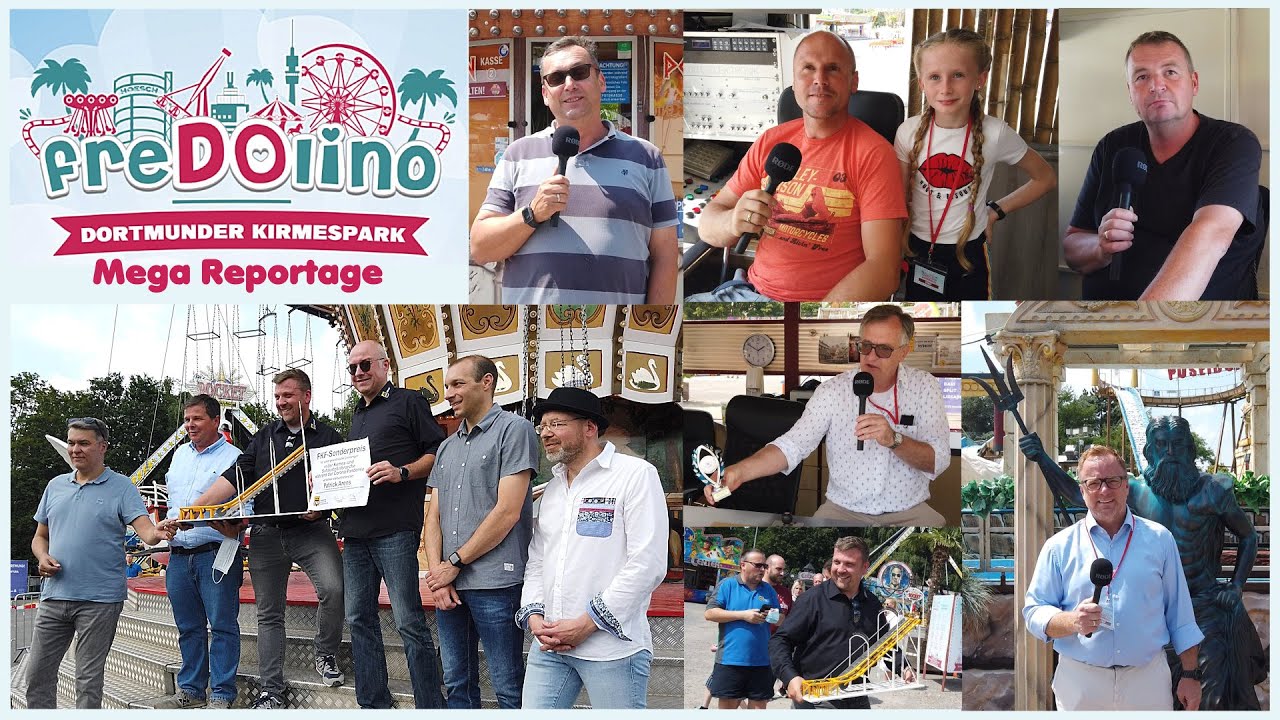 Mega Reportage - FreDOlino DORTMUNDER KIRMESPARK 2021 - Auszeichnung für Patrick Arens & Interviews
