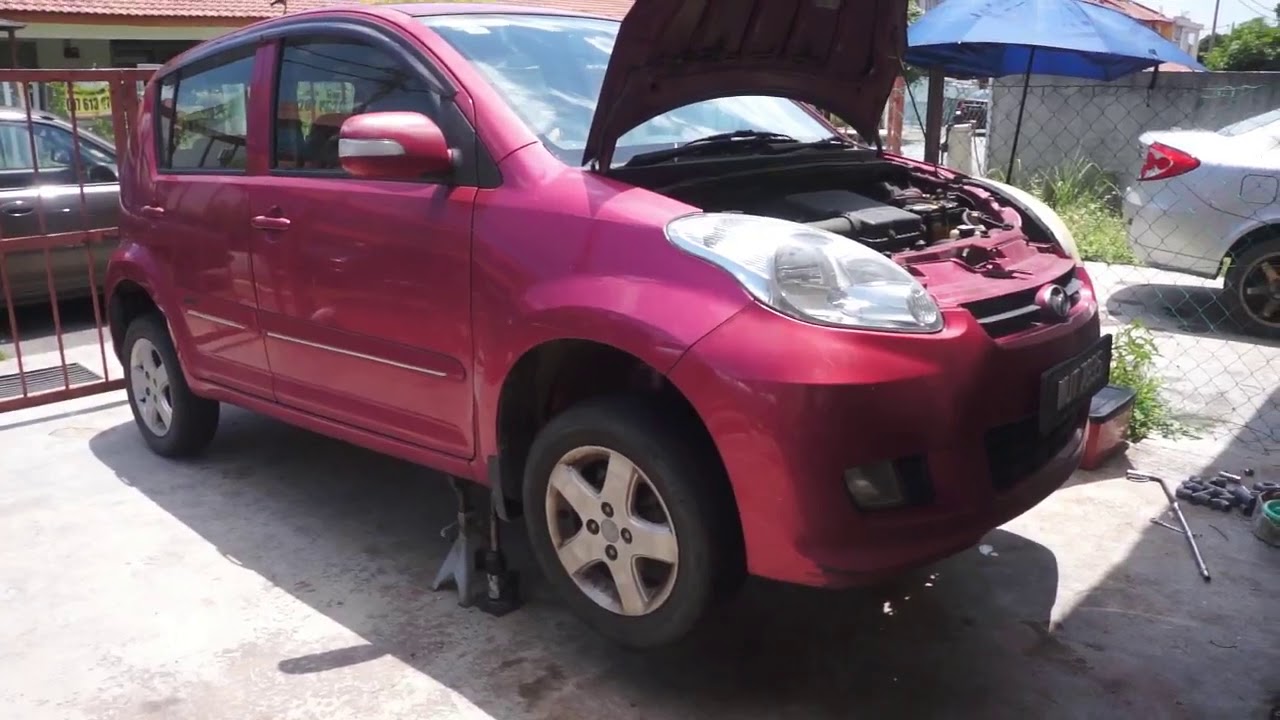 DIY / tutorial. cara2 nak cabut bumper dan lampu depan myvi