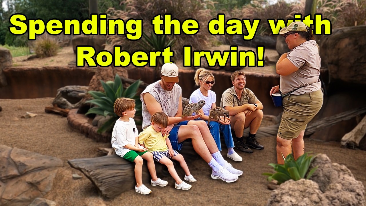 Robert Irwin Took Us Behind the Scenes at Australia Zoo!